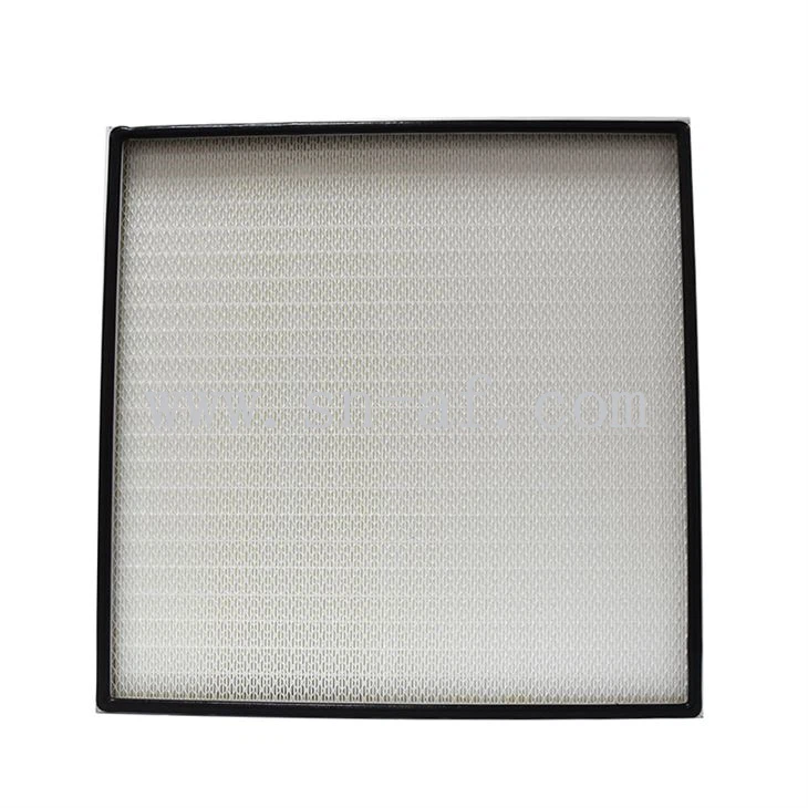 H11 -H13 Gel Seal Mini Pleat HEPA Filter for Central Air Conditioning